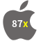Aplicativo 87x para iOS
